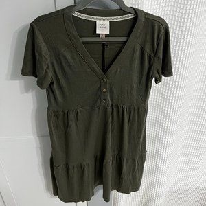 Target Short Sleeve Henley Dress